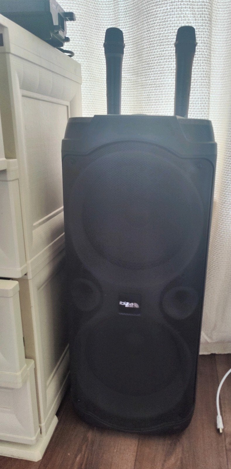 Ibiza Sound Columba Karaoke 1000W – Zo goed als nieuw, Ophalen, Zo goed als nieuw, Complete set
