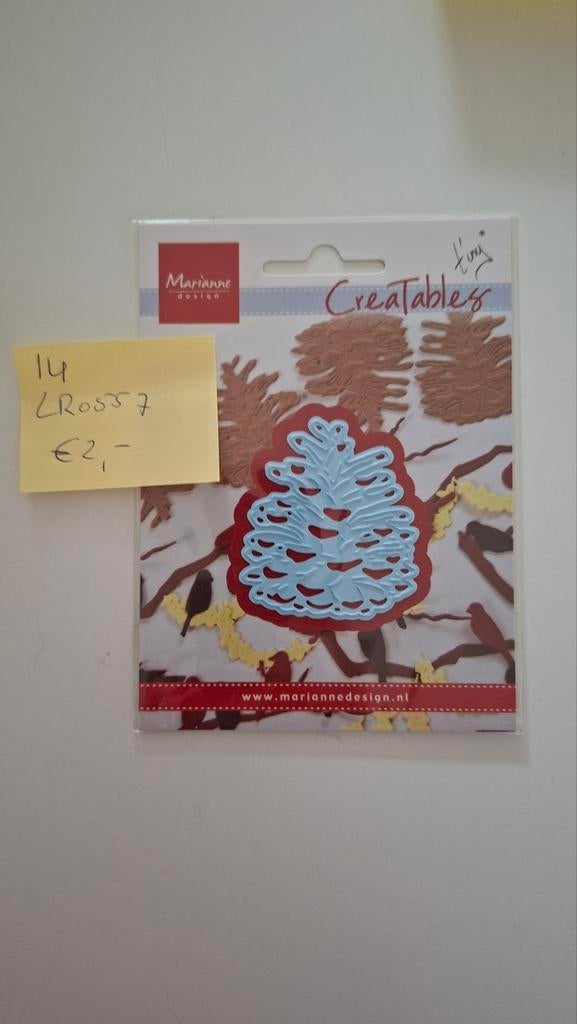 Marianne Design Creatables LR0557 snijmal, Hobby en Vrije tijd, Kaarten | Zelf maken, Ophalen of Verzenden, Nieuw, Kerst, Pons of Mal