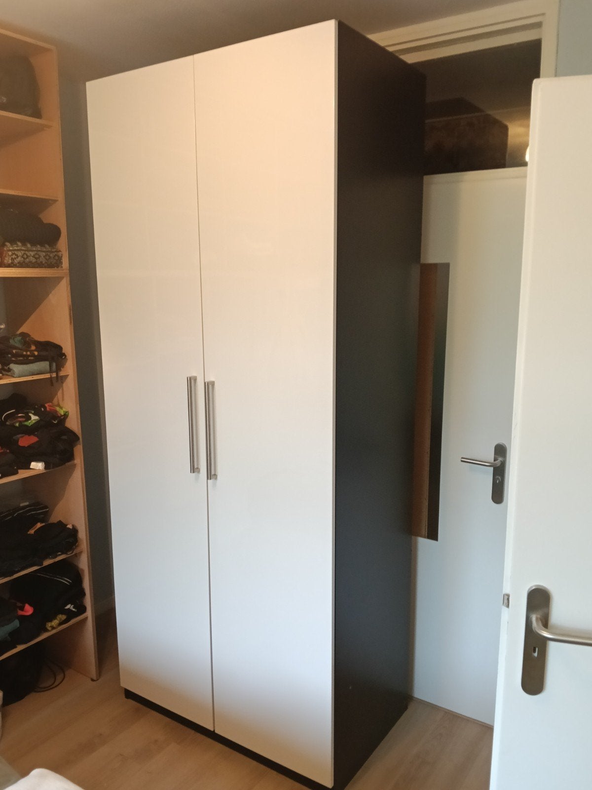 Ikea Kast met extra schap - 100x60x236cm, Ophalen
