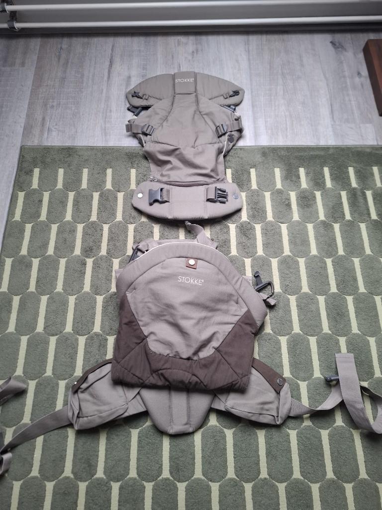 Stokke draagzak MyCarrier, Kinderen en Baby's, Babydragers en Draagdoeken, Buik of Rug, Zo goed als nieuw, Draagzak, Ophalen
