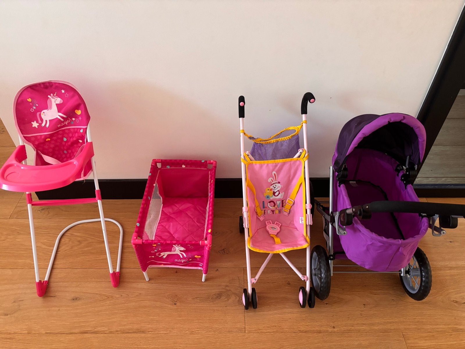 Poppenaccessoires: kinderstoel, wieg, buggy, kinderwagen, Ophalen, Gebruikt, Overige typen
