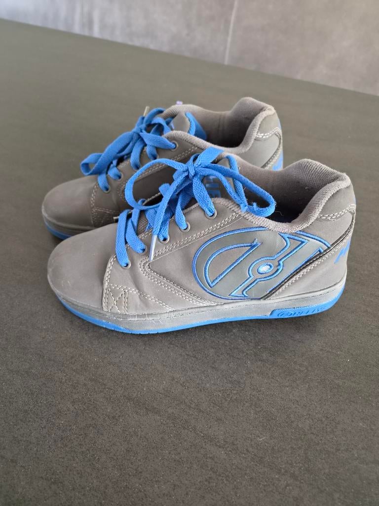 Heelys rolschoenen grijs/blauw - Maat 36,5, Ophalen of Verzenden, Gebruikt, Kinderen