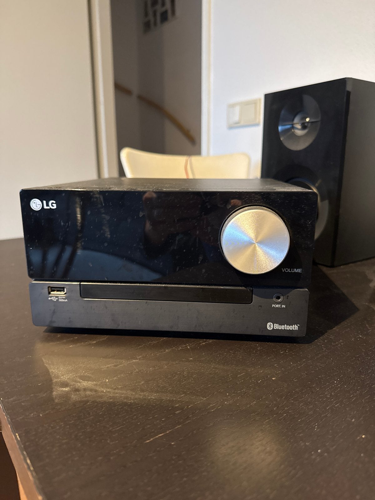 LG CM2460 DAB Microset met Bluetooth, CD-speler en Radio, Zo goed als nieuw, Microset, Cd-speler, Ophalen