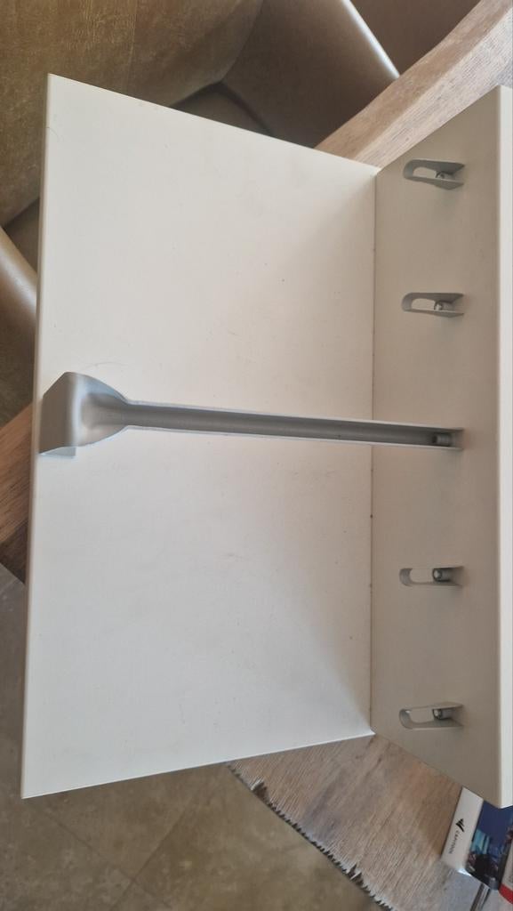 Compacte wandkapstok met 4 haken, Gebruikt, Minder dan 100 cm, Metaal, Ophalen