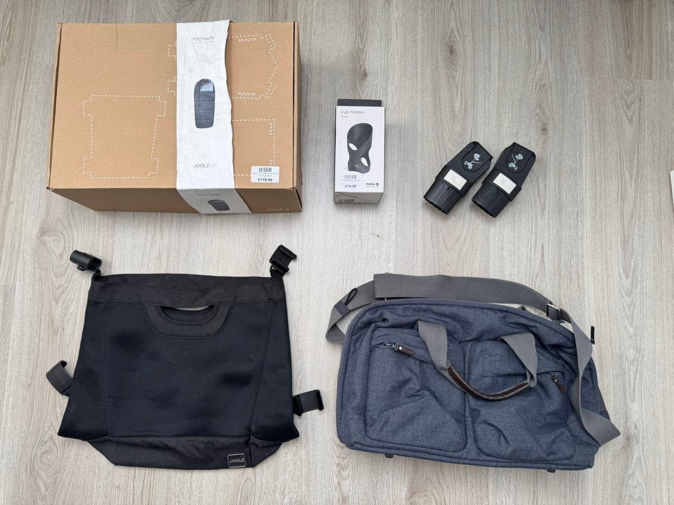 Joolz Day 3 blauw compleet met veel accessoires, Ophalen, Gebruikt, Combiwagen, Overige merken