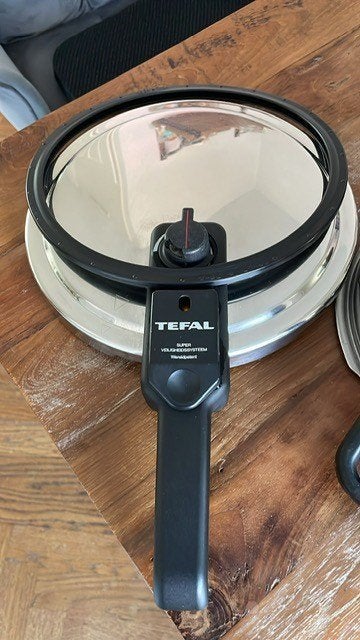 snelkookpan Tefal, Ophalen, Zo goed als nieuw, Aluminium, Kookpan of Snelkookpan