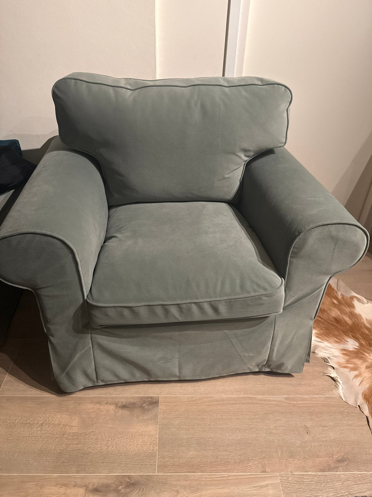 Comfortabele fauteuil - Zo goed als nieuw, Ophalen of Verzenden, Zo goed als nieuw, Stof, 75 tot 100 cm