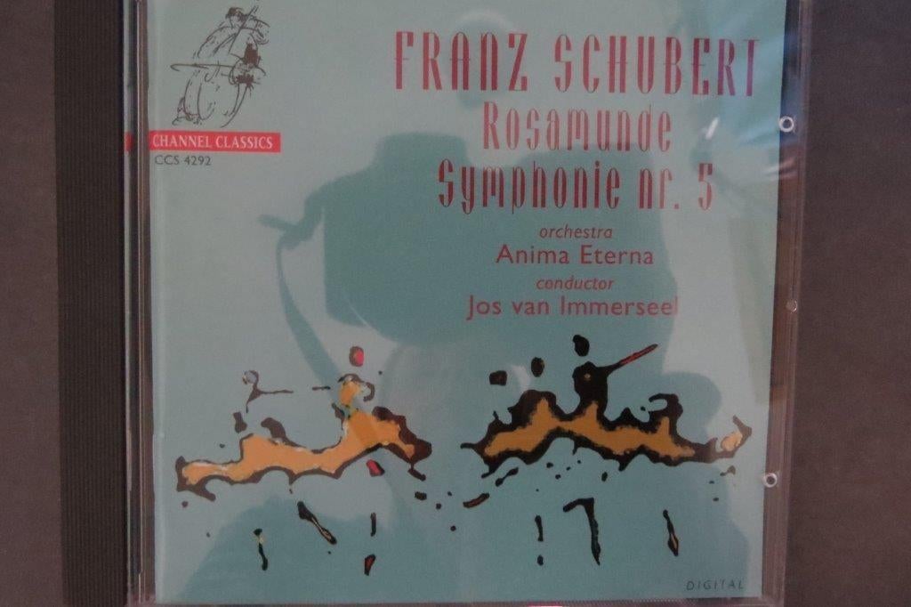 Cd: Franz Schubert, Rosamunde, Anima Eterna, Jos Immerseel, Ophalen of Verzenden, Classicisme, Zo goed als nieuw, Kamermuziek