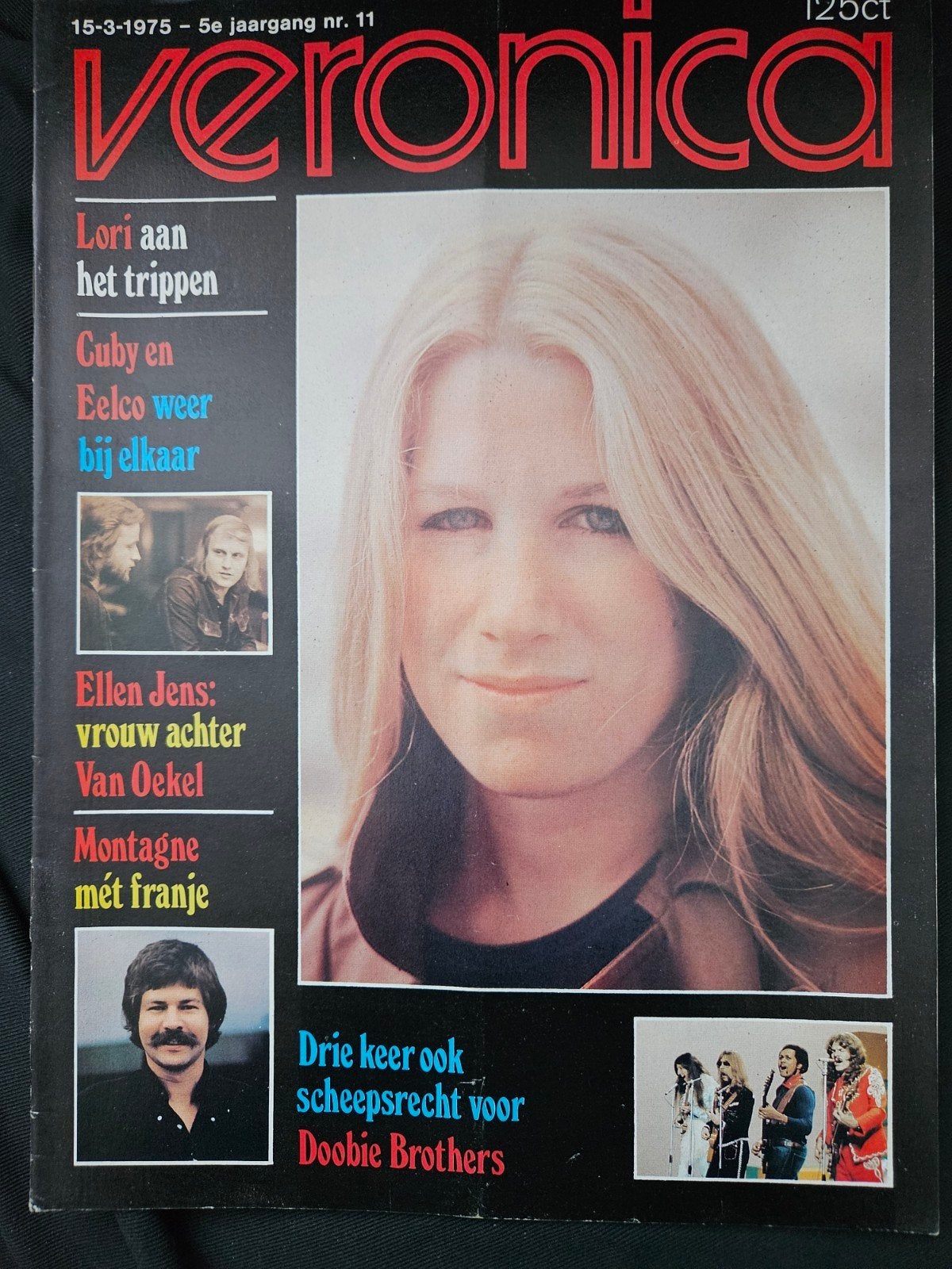 Veronica blad nr. 11 uit 1975, Ophalen of Verzenden, Gelezen, Muziek, Film of Tv