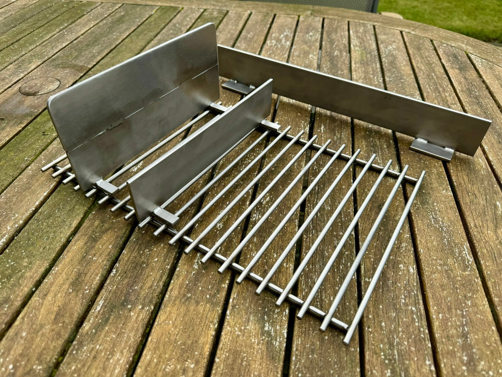 RVS Kolenschot voor Weber Go-Anywhere – Ideaal Indirect BBQ, Ophalen of Verzenden, Nieuw, Met accessoires