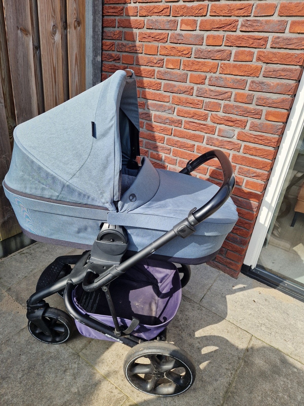 Easywalker Harvey³ Kinderwagen met reiswieg en zitje, Gebruikt, Combiwagen, Verstelbare duwstang, Ophalen