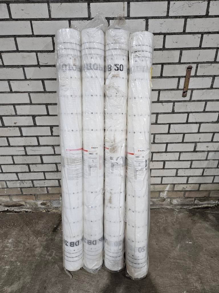 4x een rol dampwerende folie, Ophalen, Nieuw, 15 m² of meer, Folie