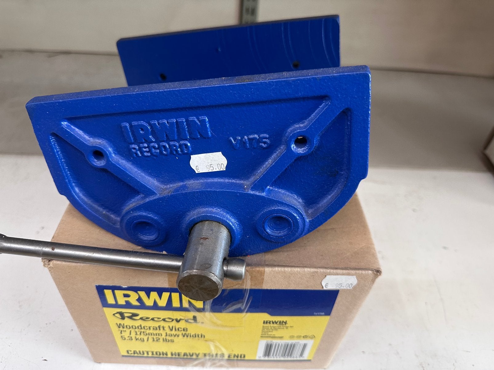 Irwin meubelmakers bankschroef, Ophalen, Nieuw, Minder dan 70 cm, Bankschroef