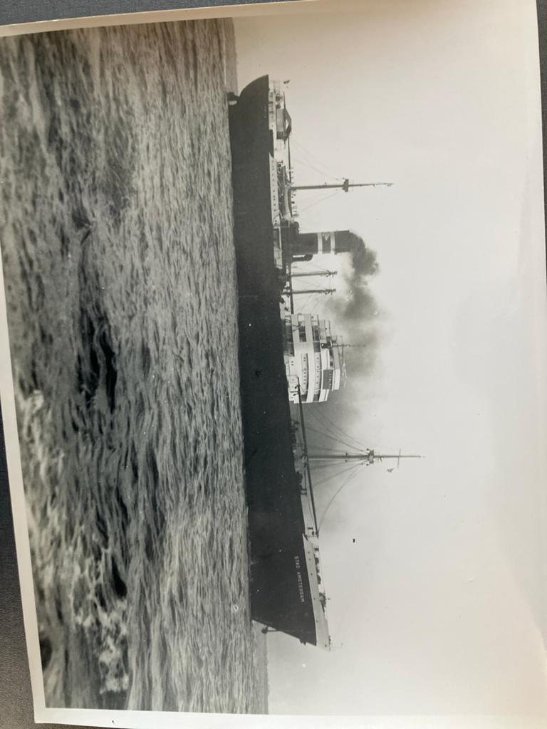 Ms. Stad Amsterdam - grote foto, Verzamelen, Scheepvaart, Verzenden