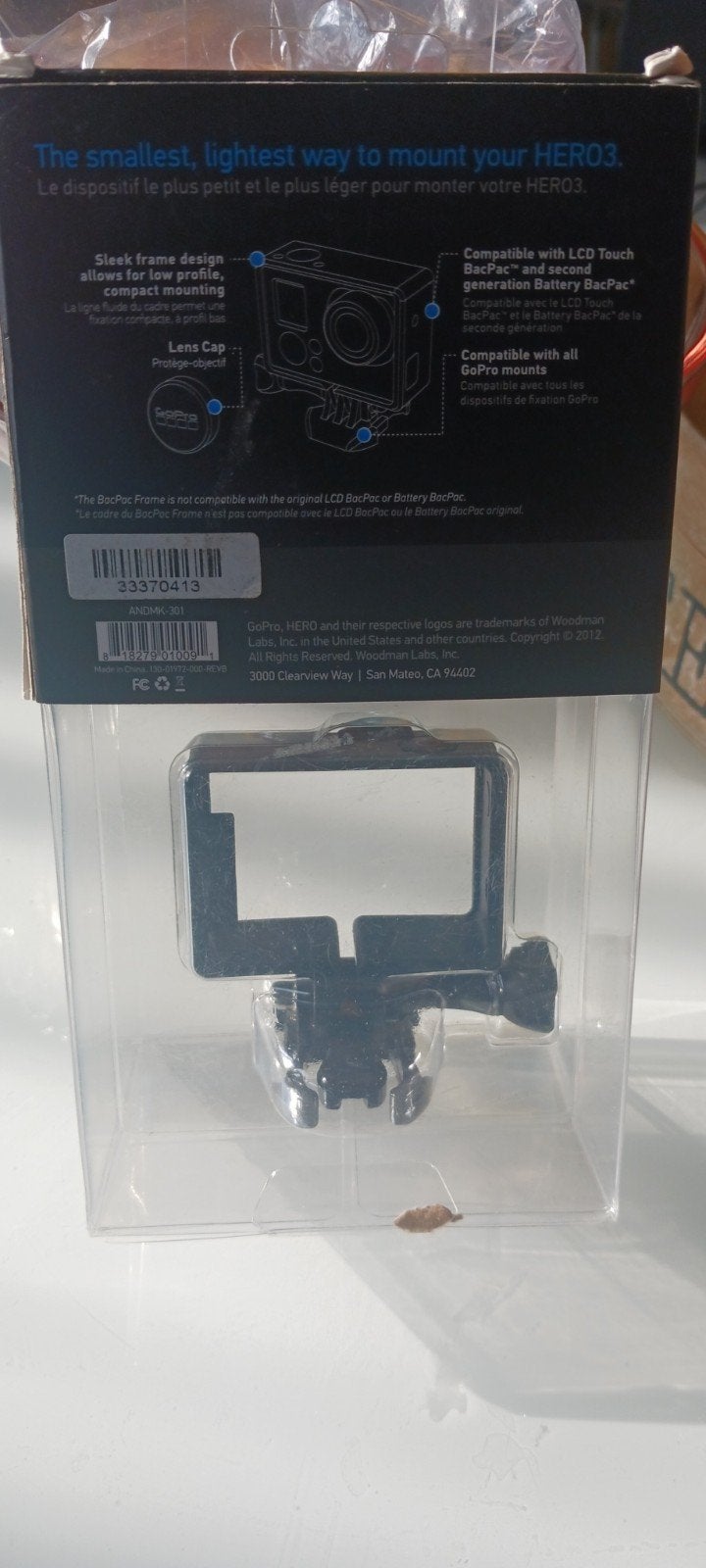 GoPro HERO3 The Frame Behuizing - Nieuw in verpakking