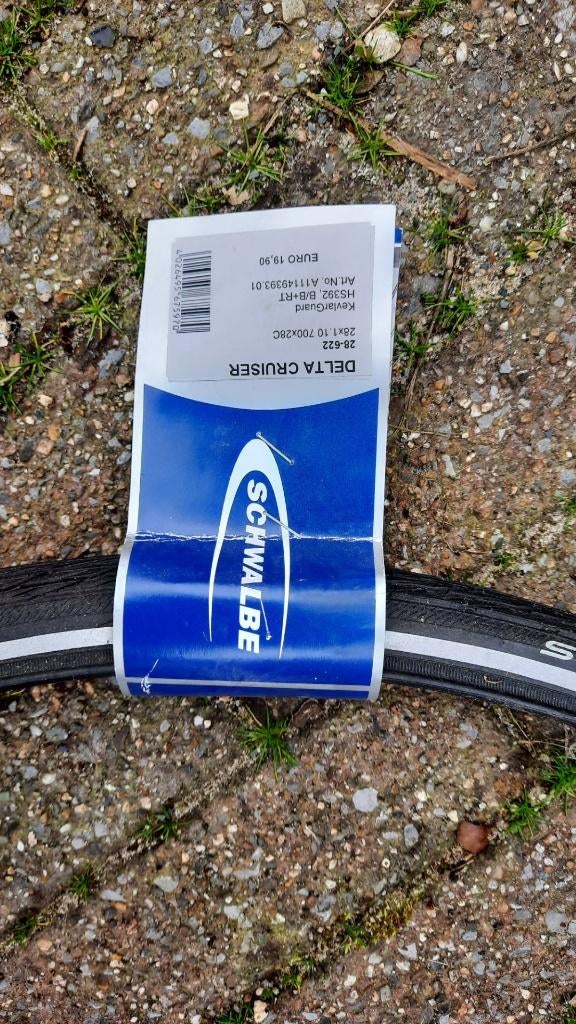 Te koop: fietsband, Ophalen