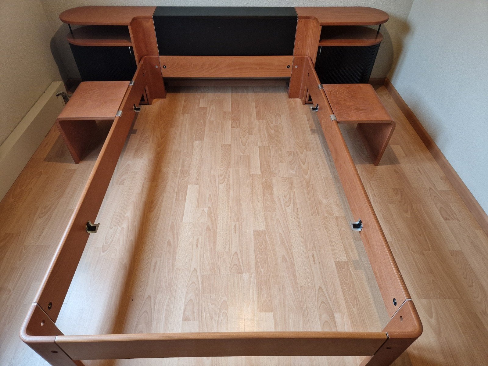 auping bed Auronde, kersen, Ophalen, Overige kleuren, Tweepersoons, 120 cm