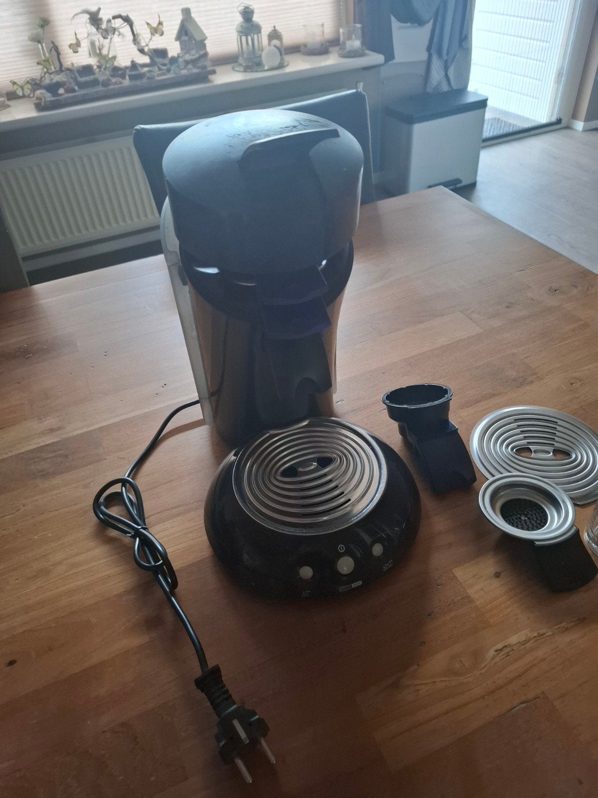 Philips Senseo Original koffiepadapparaat - Zwart, Gebruikt, Koffiemachine, Ophalen of Verzenden, 2 tot 4 kopjes
