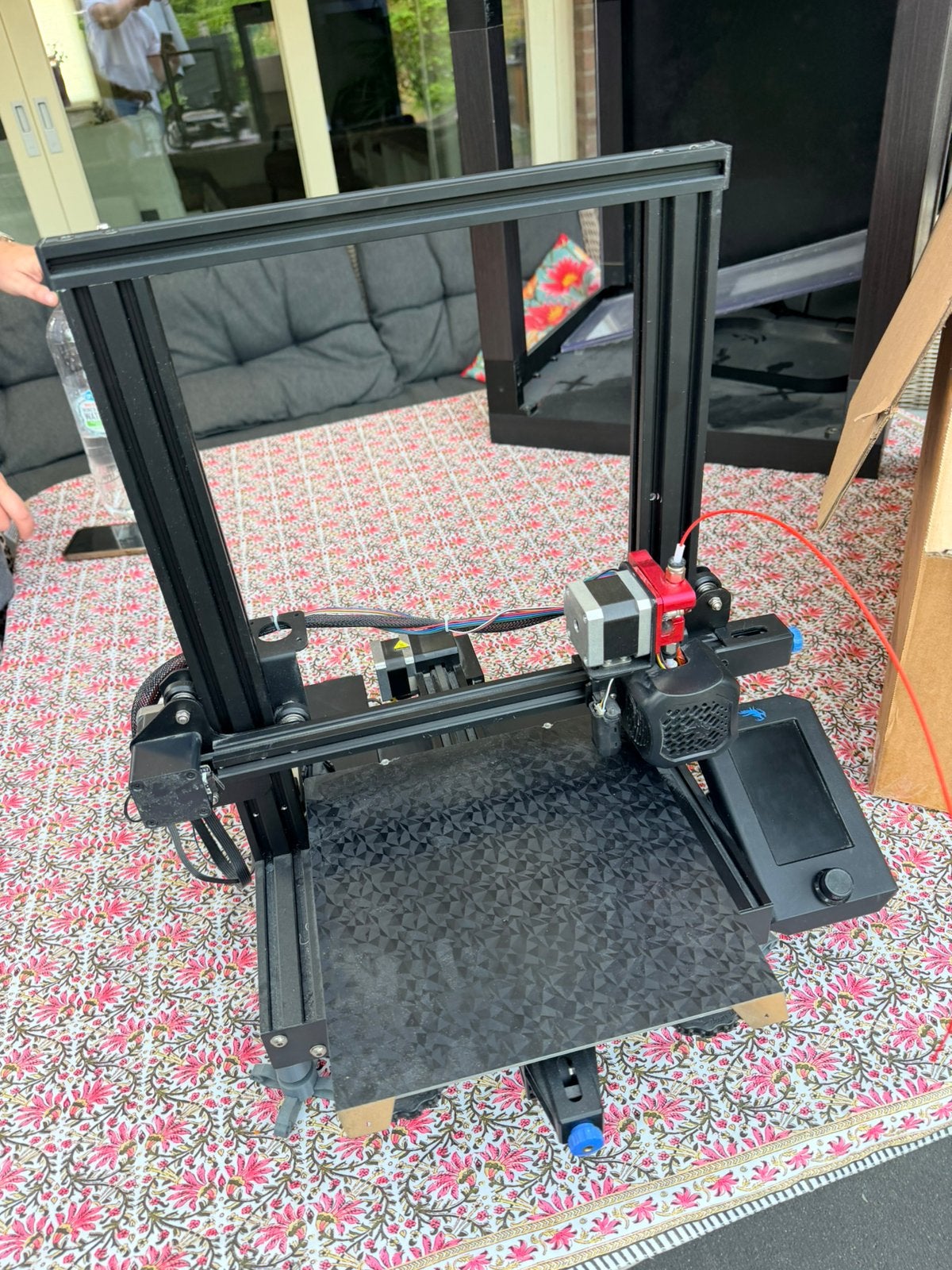 Creality 3D printer met behuizing en 7 rollen filament, Ophalen, Zo goed als nieuw, Filament