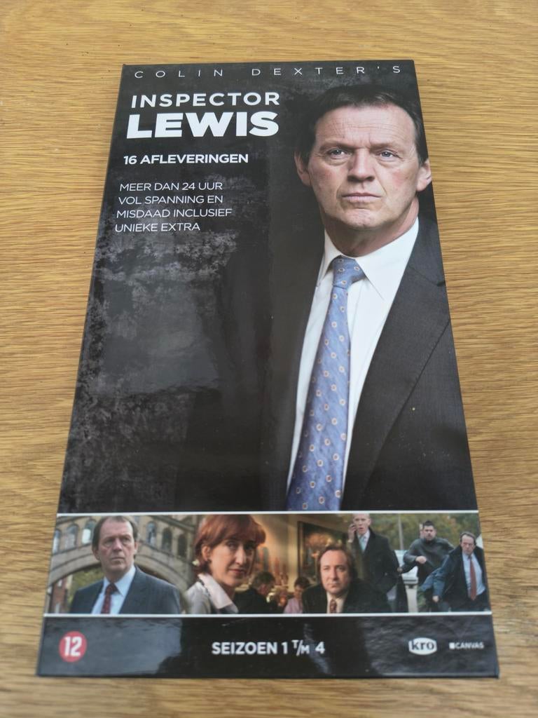 Inspector Lewis DVD set, Vanaf 12 jaar, Ophalen of Verzenden, Zo goed als nieuw, Detective en Krimi