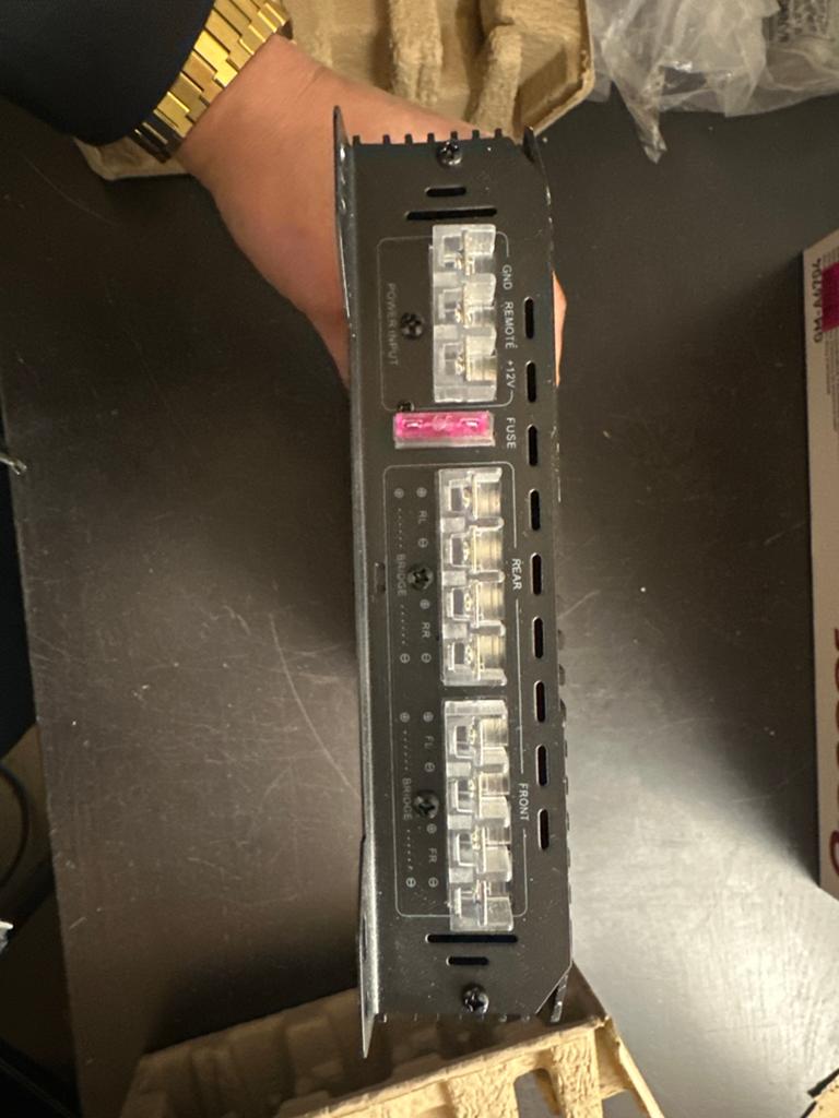 BERMANS B-268 7800W 4-kanaals versterker, Overige merken, Overige systemen, ., Nieuw