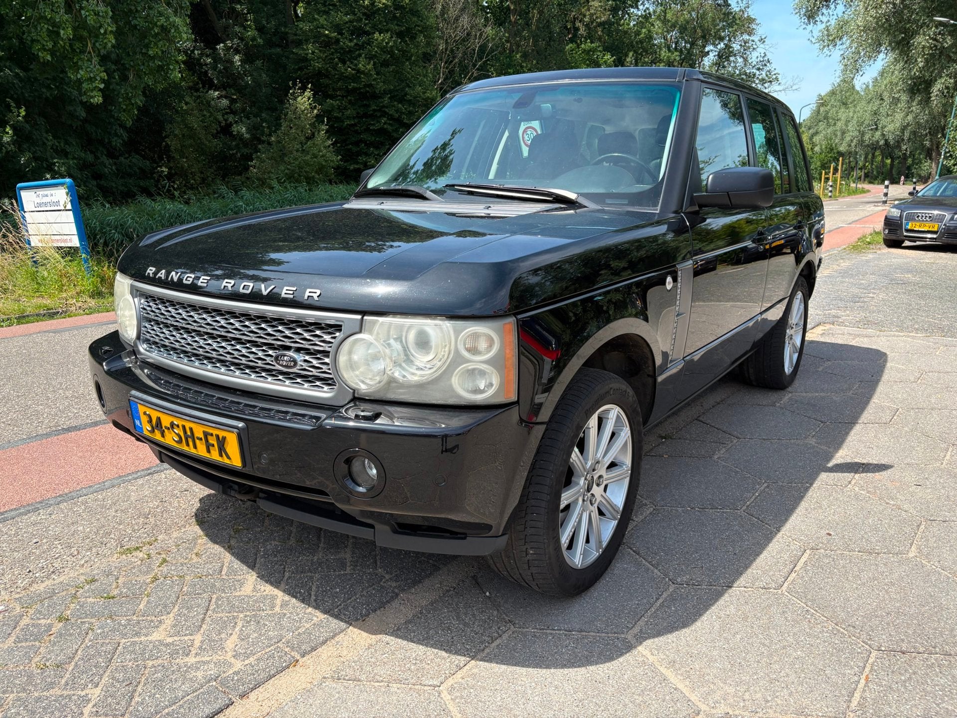 Land Rover Range Rover 4.2 V8 Supercharged 7-pers + APK!, 4197 cc, Gebruikt, Zwart, Bedrijf