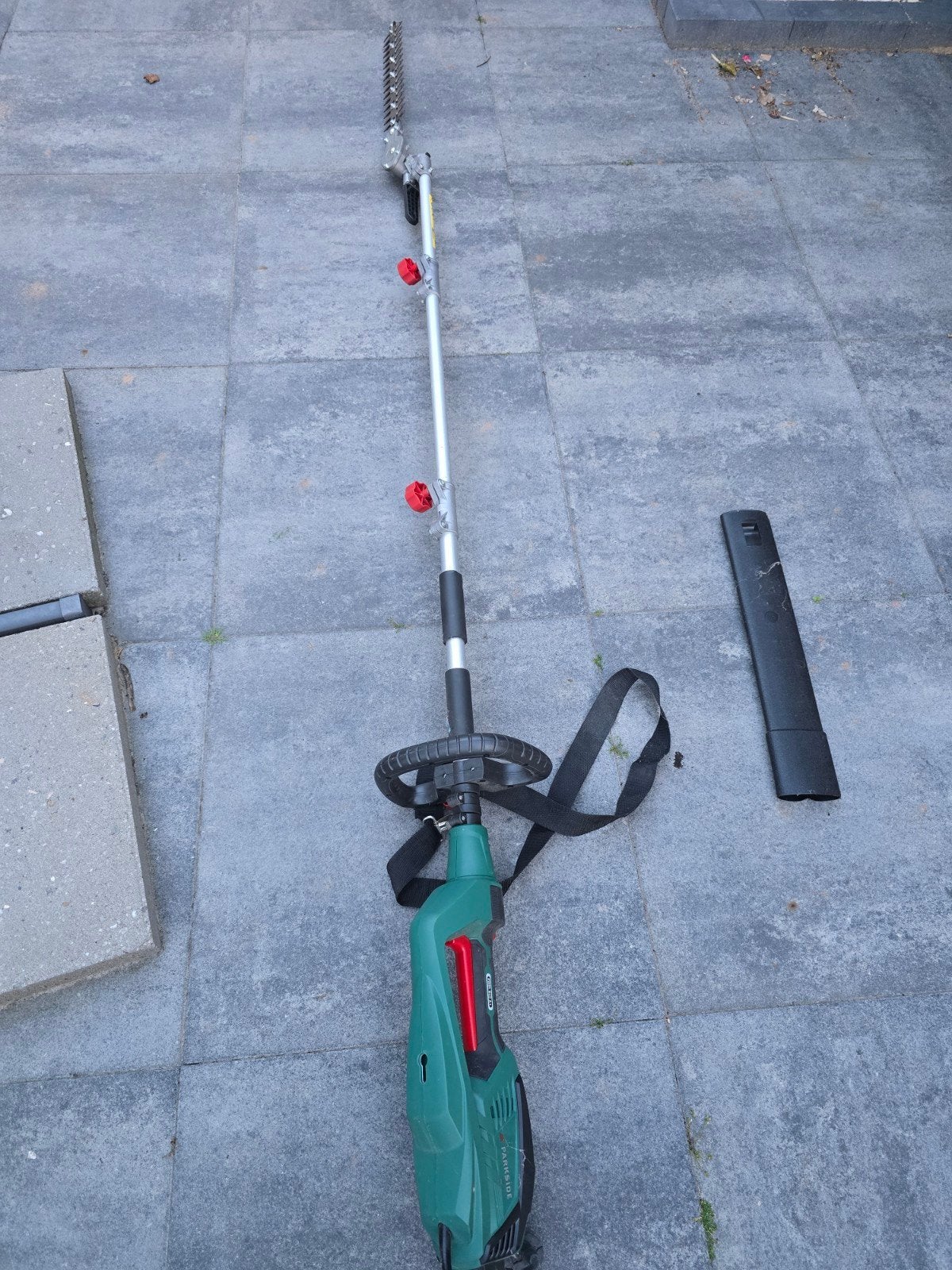 Telescopische snoeischaar, Tuin en Terras, Heggenscharen, Ophalen, Zo goed als nieuw, Elektrisch