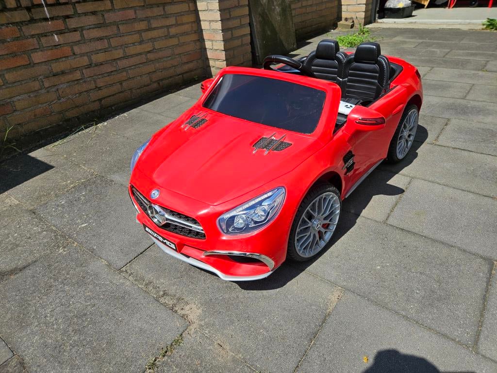 Mercedes AMG elektrische kinderauto met afstandsbediening, Ophalen, Gebruikt