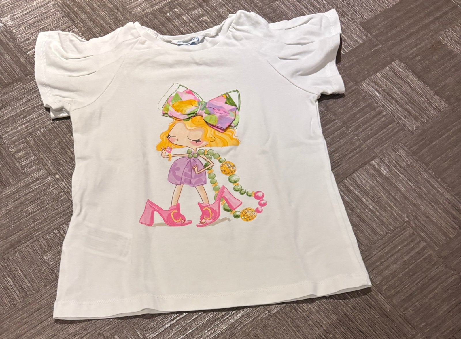 Mayoral shirt maat 128, Kinderen en Baby's, Kinderkleding | Maat 128, R, Meisje, R, R