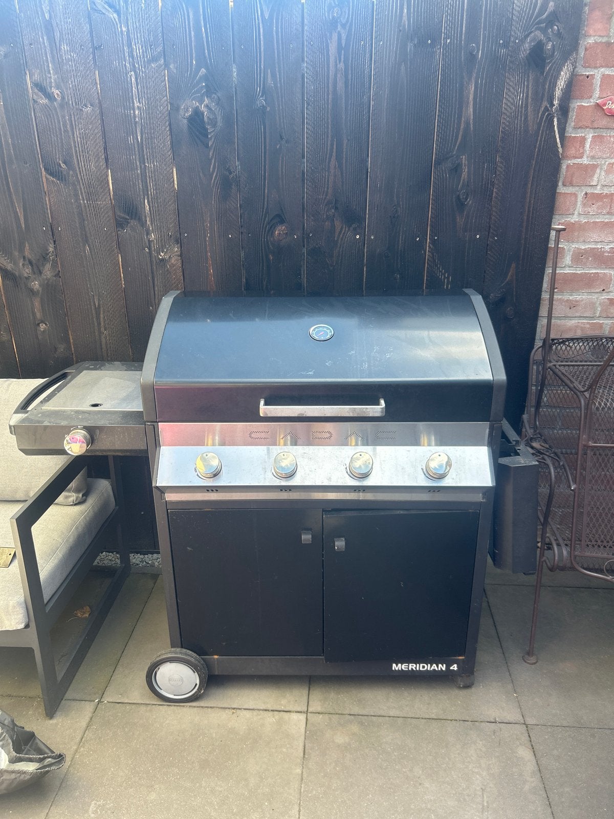 Meridian 4 Gasbarbecue met 4 branders, Tuin en Terras, Gasbarbecues, Ophalen, Gebruikt