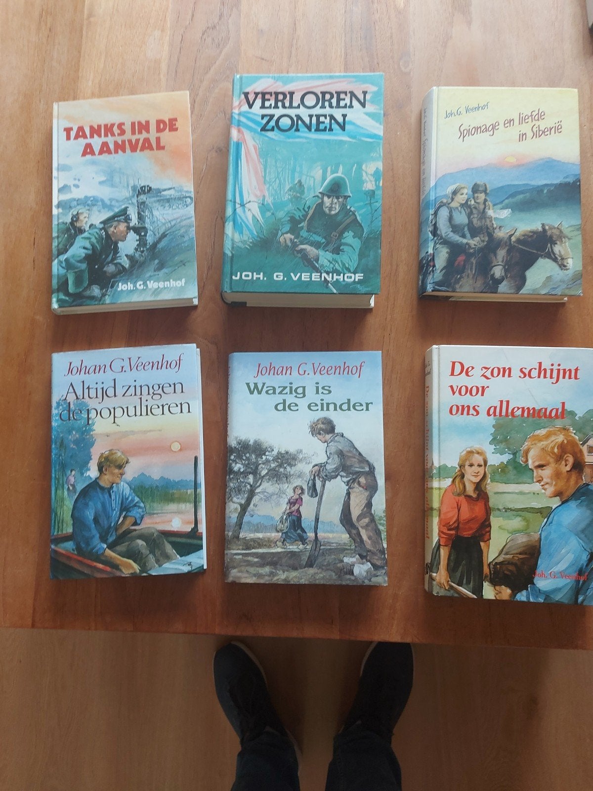 6x joh. g. veenhof. ( nette staat ) 5 euro p stuk, Boeken, Ophalen of Verzenden, Gelezen, Joh. G. Veenhof
