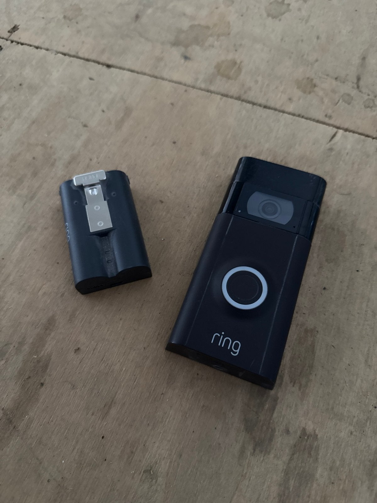 Ring Video Deurbel met Batterij, Ophalen of Verzenden, Gebruikt, Buitencamera