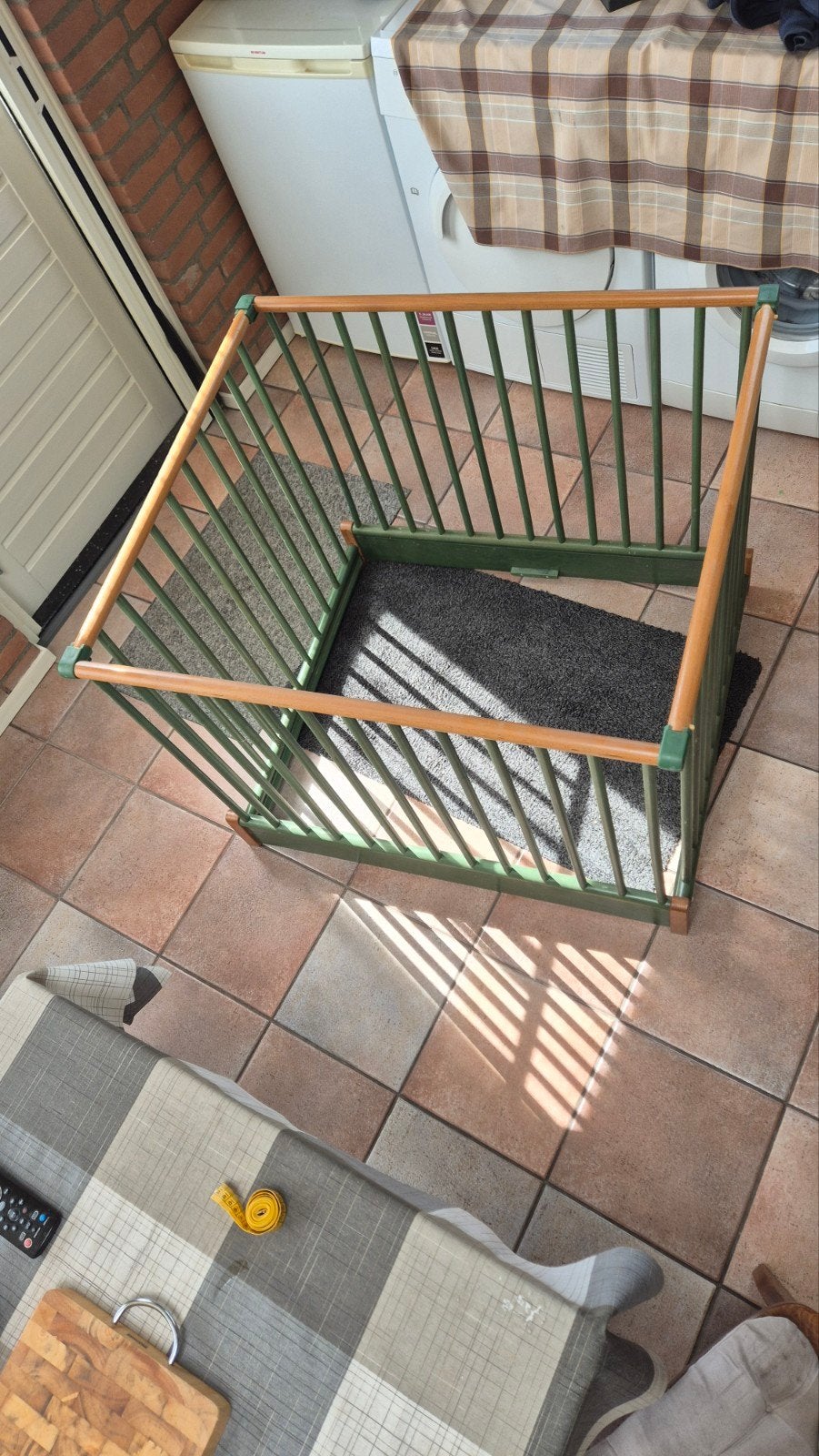 baby box  zonder bodem, Ophalen, Gebruikt