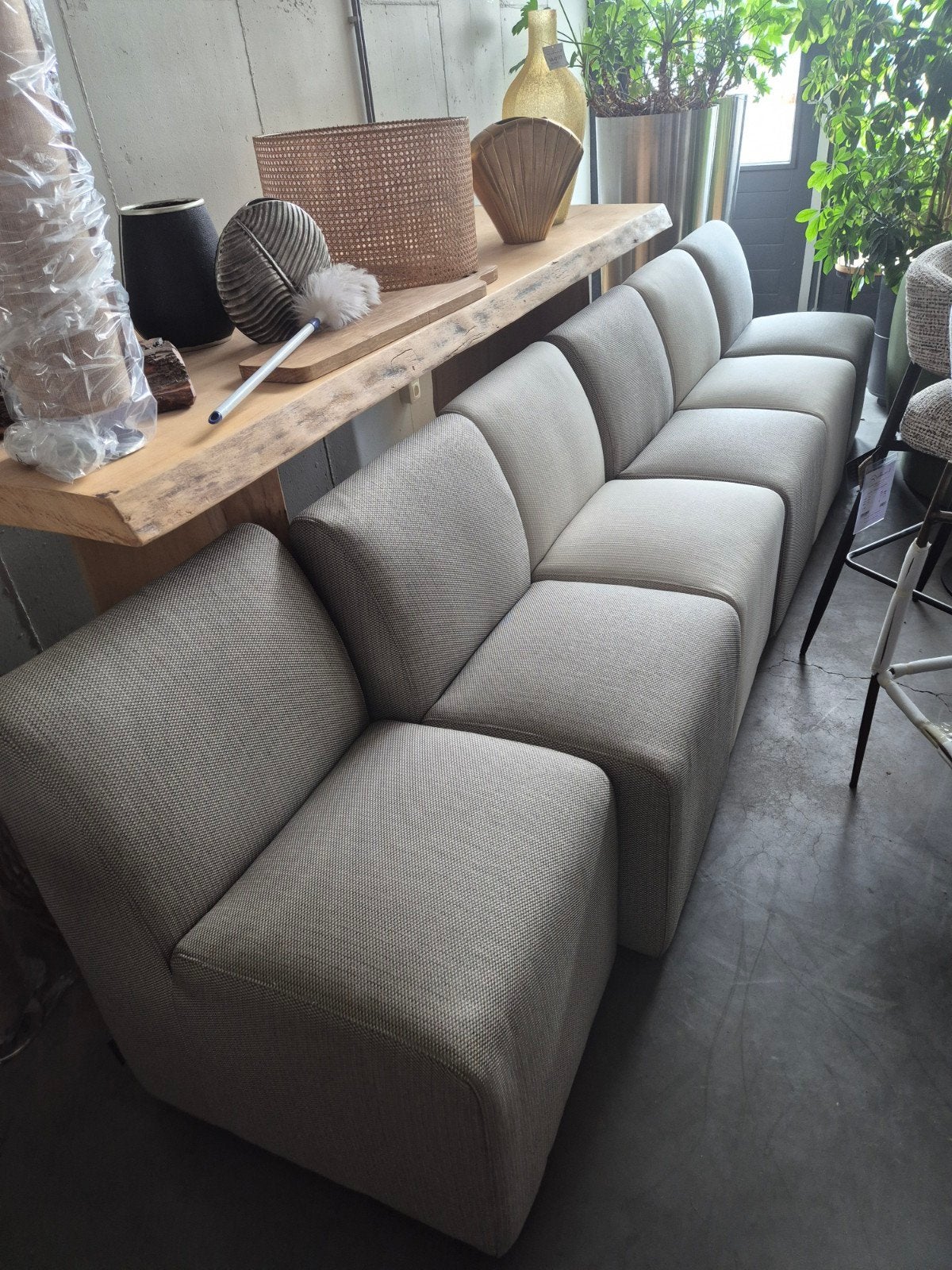 Richmond LUX Aanbieding buitenstoel RIVA TAUPE 6X AANWEZIG, Tuin en Terras, Tuinstoelen, Ophalen, Nieuw, Hout