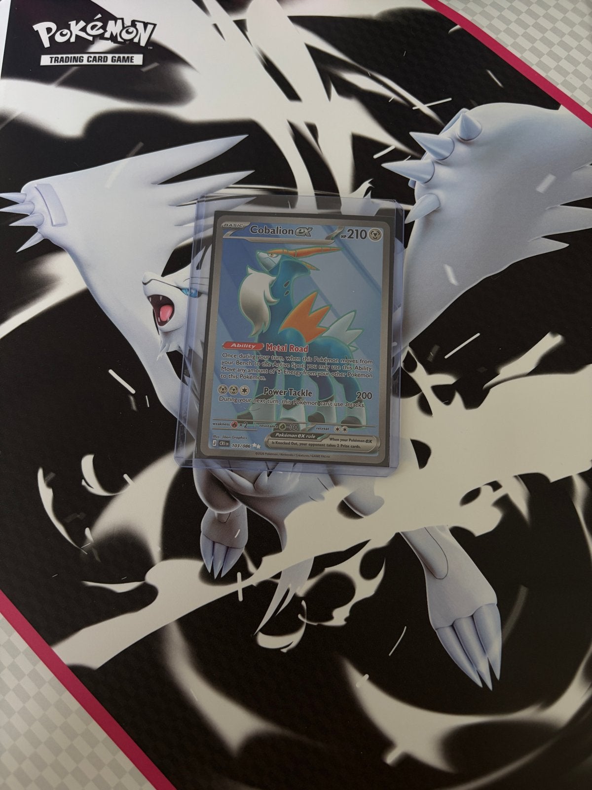 Cobalion GX Pokémon Kaart - Zo goed als nieuw, Ophalen of Verzenden, Zo goed als nieuw, Losse kaart
