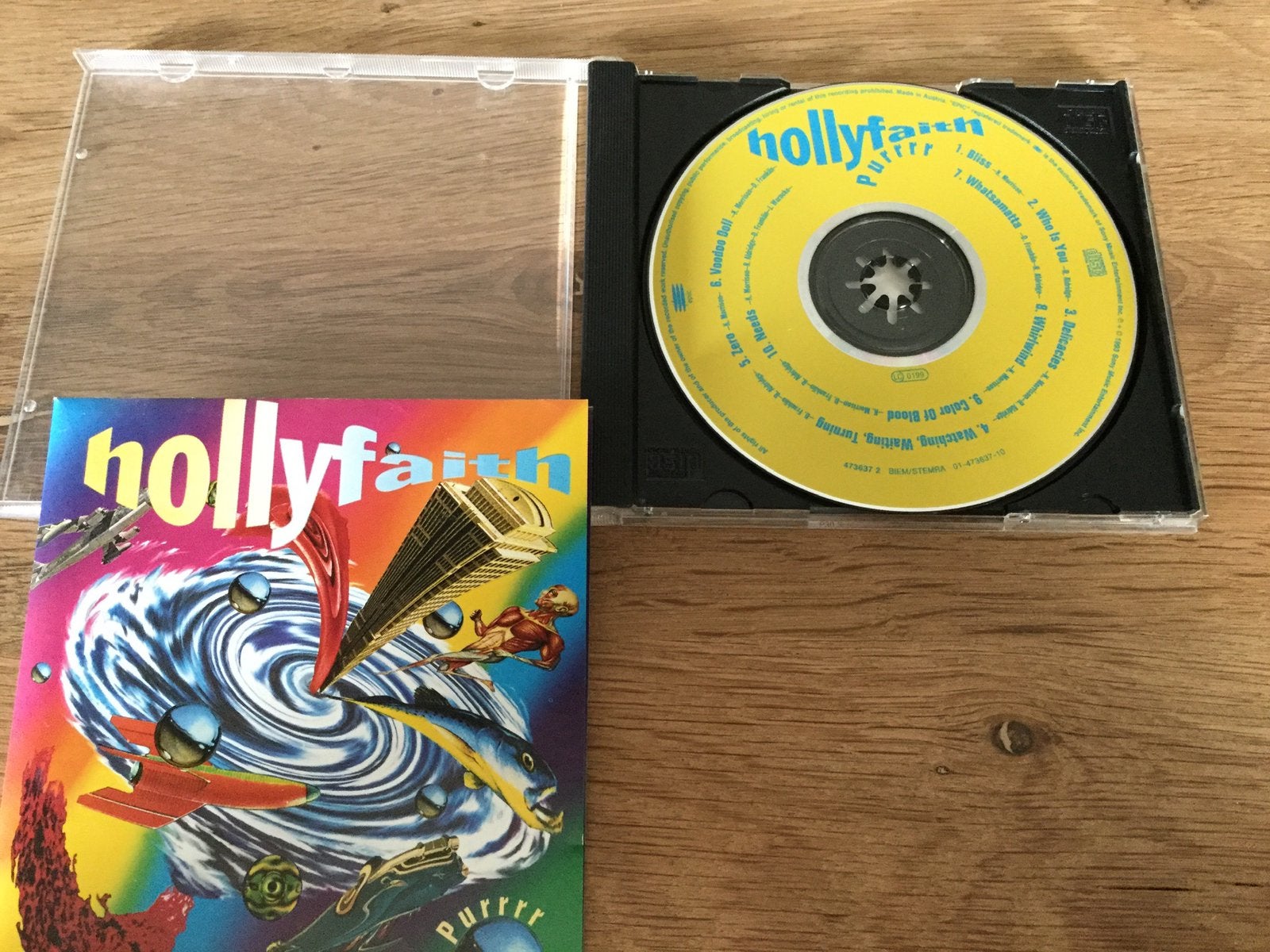 Hollyfaith-Purrrr. Rock grunge., Ophalen of Verzenden, Zo goed als nieuw, Poprock