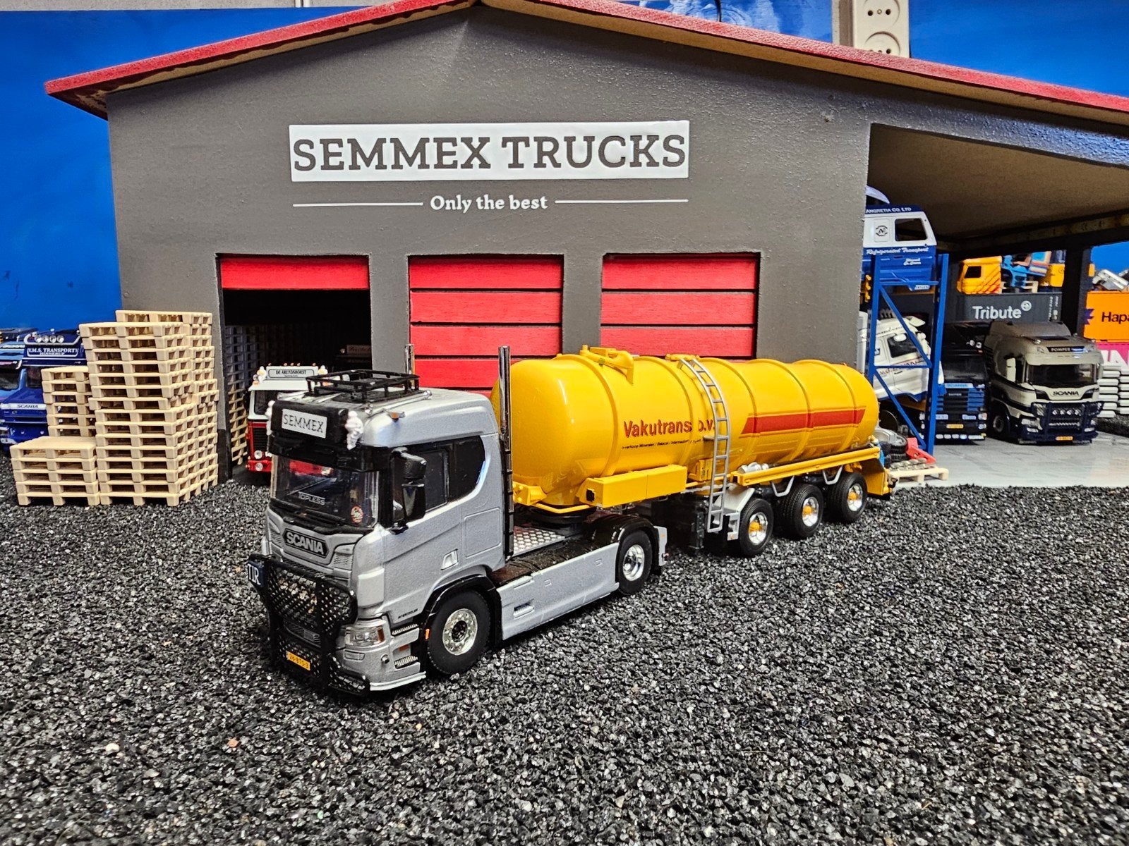 wsi  d tec mesttrailer vakutrans nieuw, Ophalen, Nieuw, Bus of Vrachtwagen, Wsi