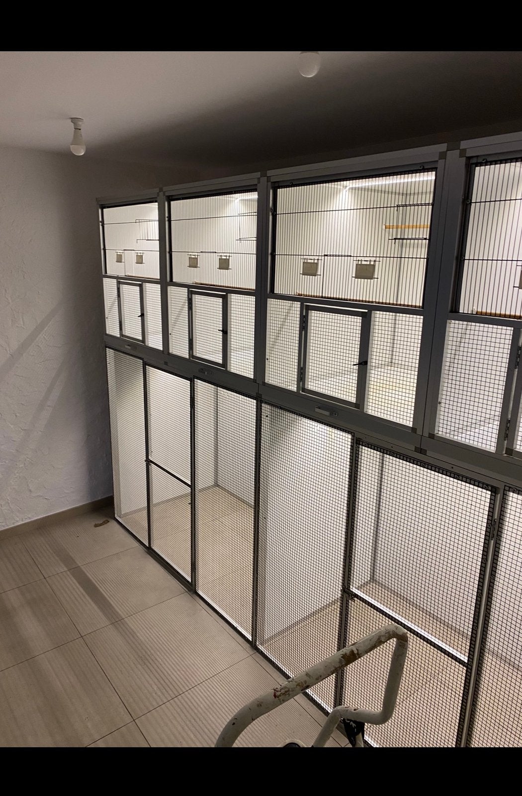 Aluminium kooien, Ophalen, Zo goed als nieuw, Aluminium, Broedkooi of Kweekkooi