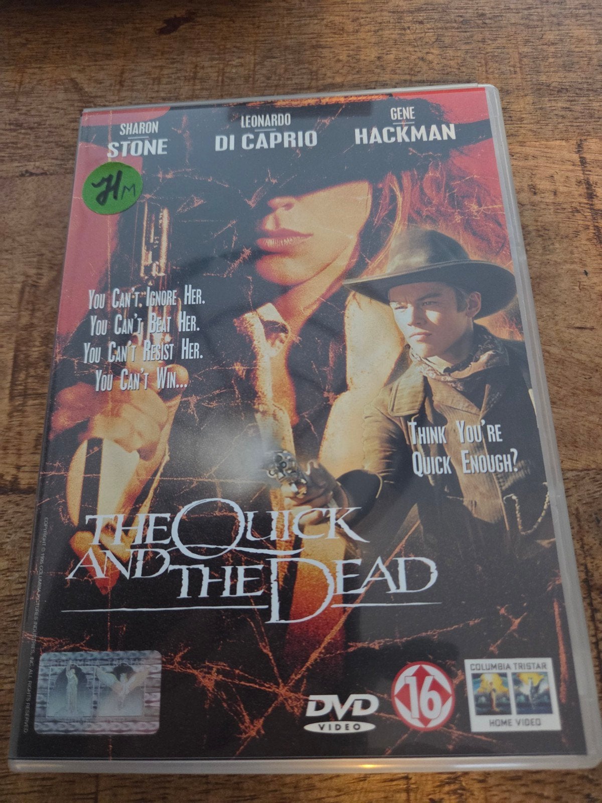 the quick and the dead dvd(1995)sharon stone, Vanaf 16 jaar, Ophalen of Verzenden, Zo goed als nieuw
