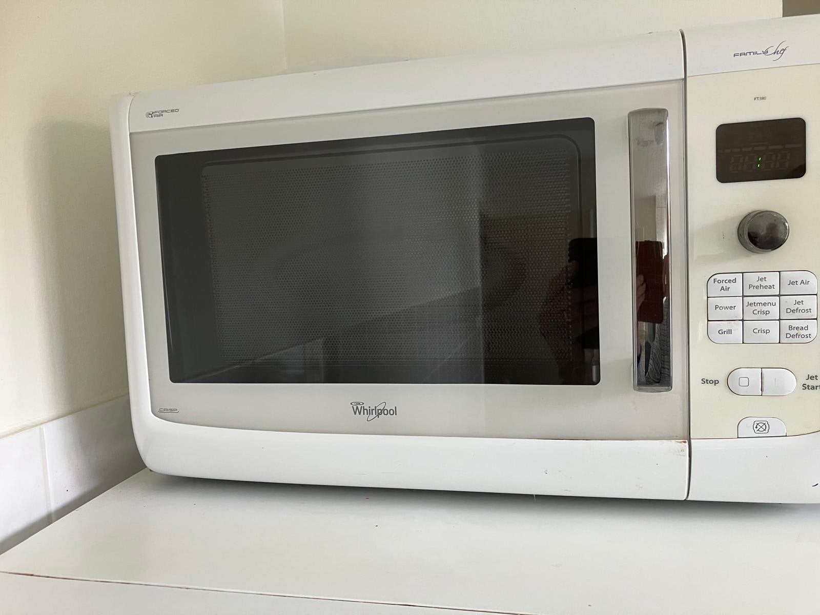 Whirlpool oven magnetron combimagnetron met grill, Ophalen, Gebruikt, Oven