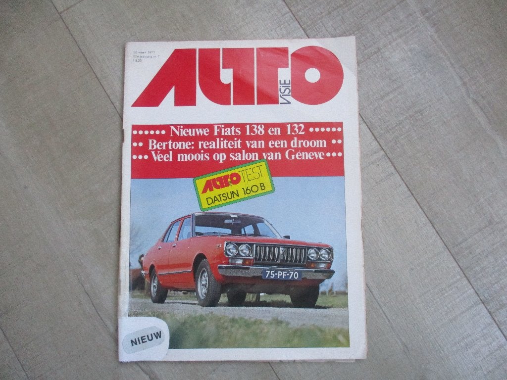 Autovisie -- 1977  4 stuks --  SALE !!, Ophalen of Verzenden, Zo goed als nieuw, Algemeen