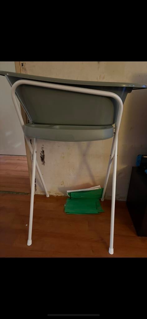 Baby bad met stander, Ophalen of Verzenden, Zo goed als nieuw, Badje