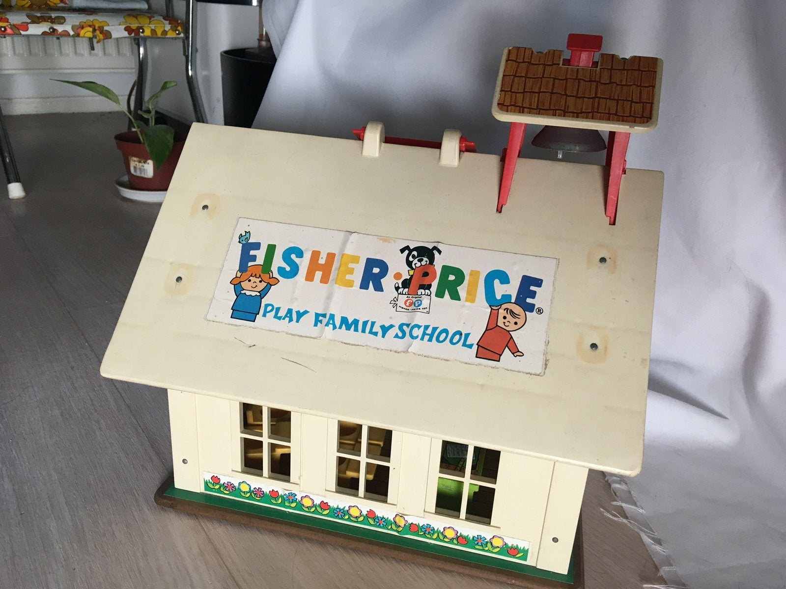 Vintage Fisher Price little people play family School # 923, Kinderen en Baby's, Speelgoed | Fisher-Price, Ophalen of Verzenden