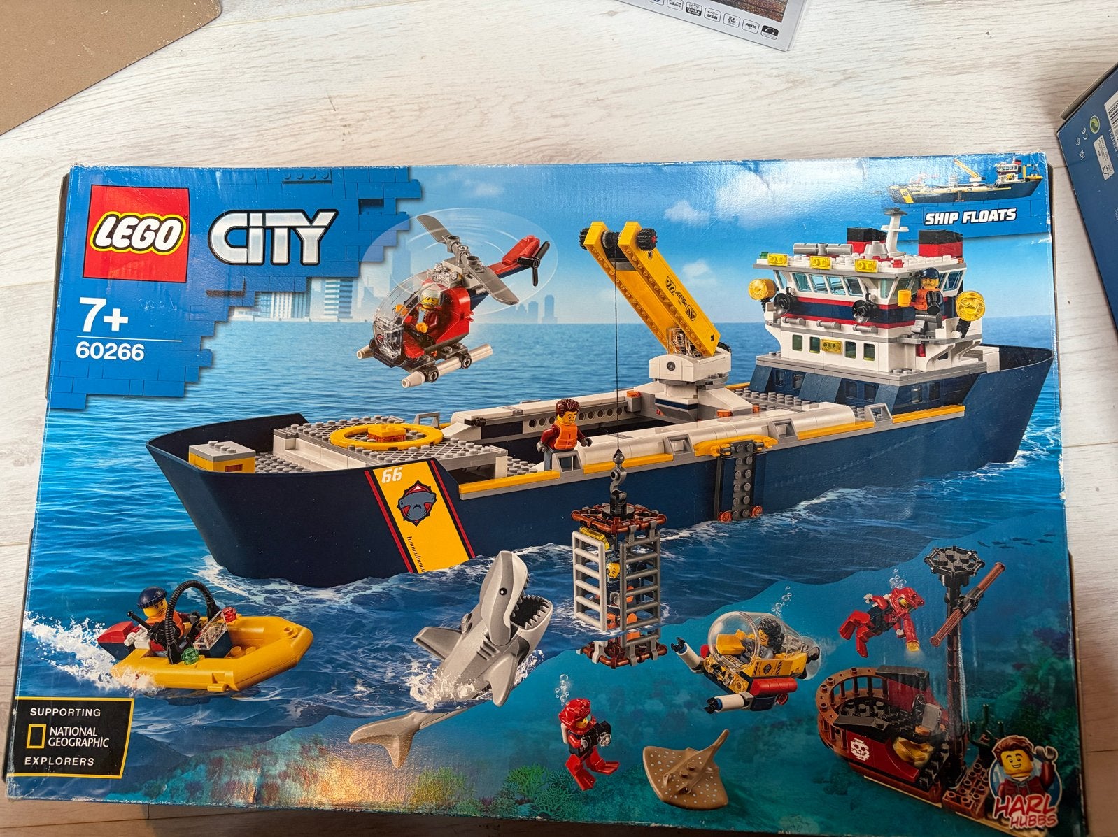 LEGO City 60266 Oceaan Onderzoeksschip - Nieuw in doos, Ophalen, Nieuw, Overige merken