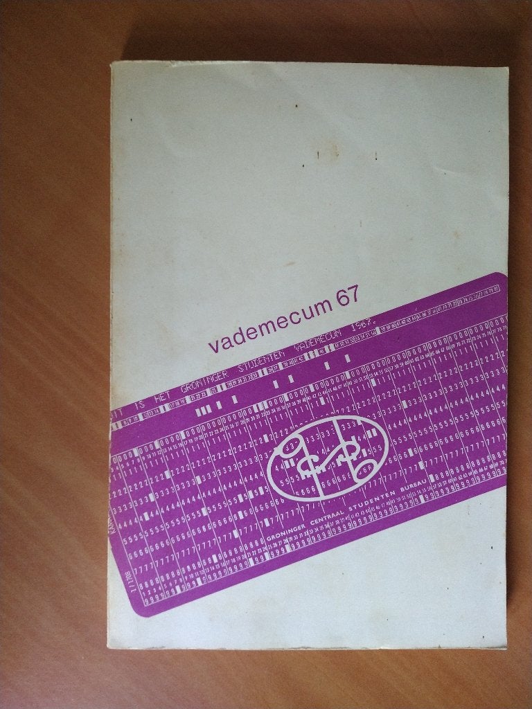 Groninger Studenten Vademecum 1966, Ophalen of Verzenden, Gelezen