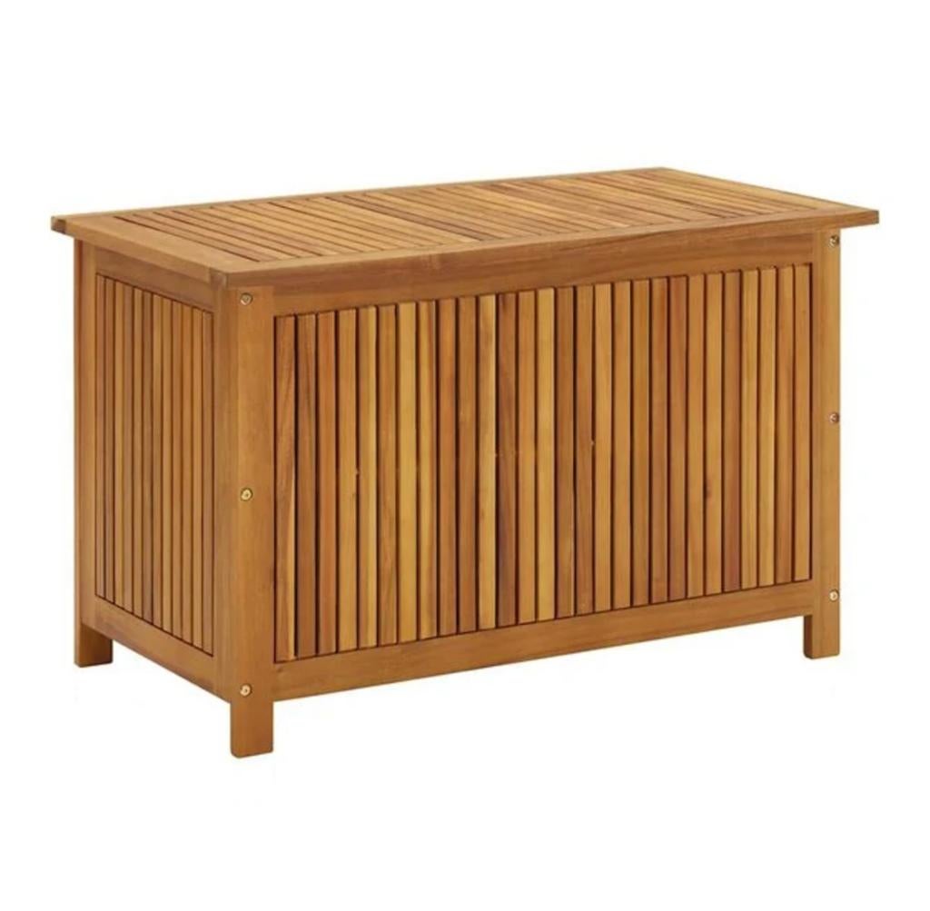 Tuinbox 90x50x58 cm massief acaciahout, nieuw in doos, Tuin en Terras, Tuinmeubel-accessoires, Ophalen of Verzenden, Nieuw