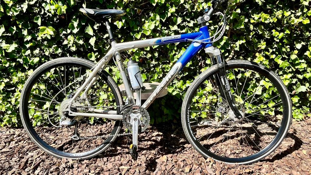 Gazelle Puerto cross hybride, Fietsen en Brommers, Fietsen | Heren | Sportfietsen en Toerfietsen, Ophalen, 28 inch, Vering, Zo goed als nieuw