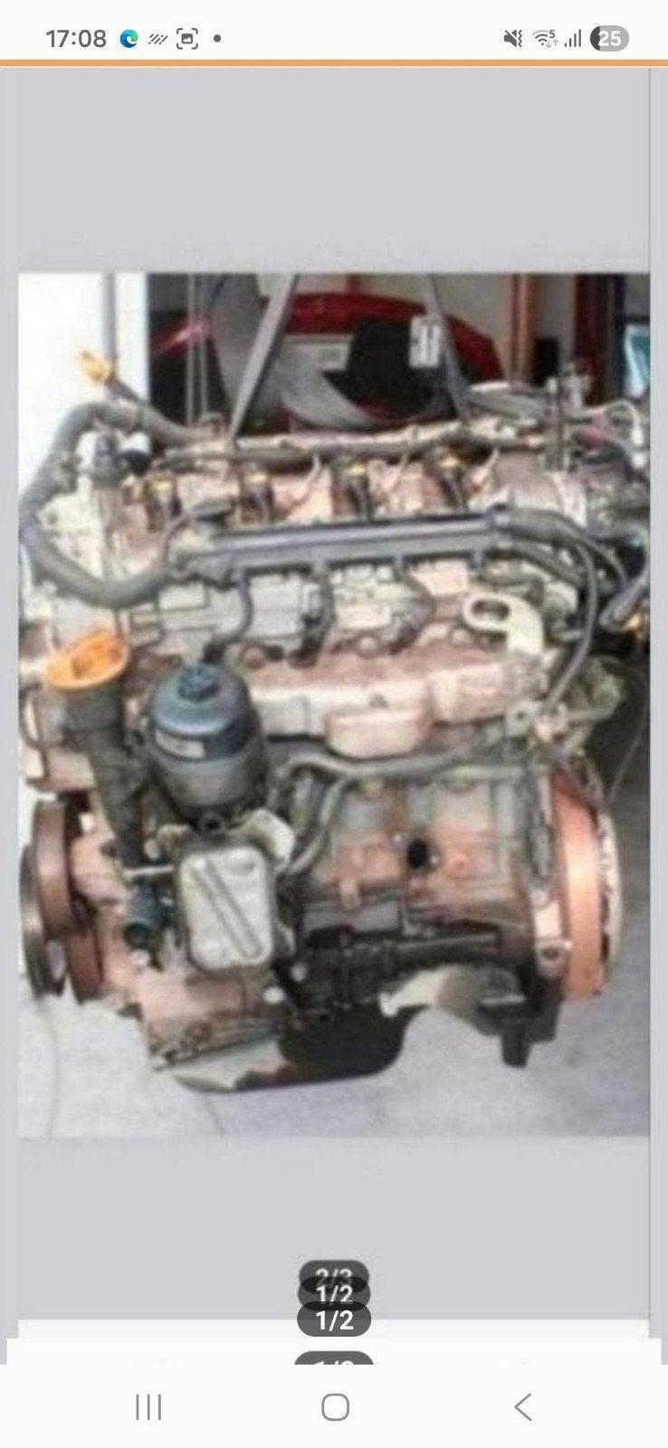 Te koop 1.3 hdi 75 motor Diesel, Ophalen of Verzenden, Fiat