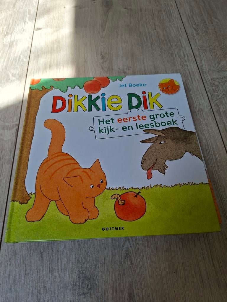 Dikkie Dik: Het eerste grote kijk- en leesboek, Boeken, Gelezen, Jet Boeke, Ophalen of Verzenden, 2 tot 3 jaar