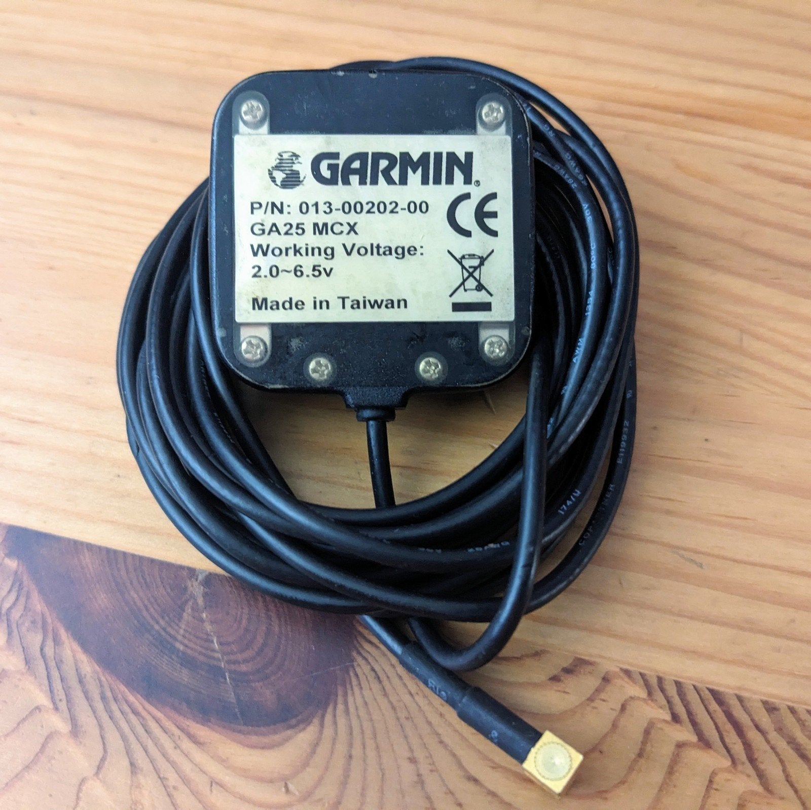 Garmin GA25 MCX externe GPS antenne, Ophalen of Verzenden, Gebruikt, Gps of Kompas